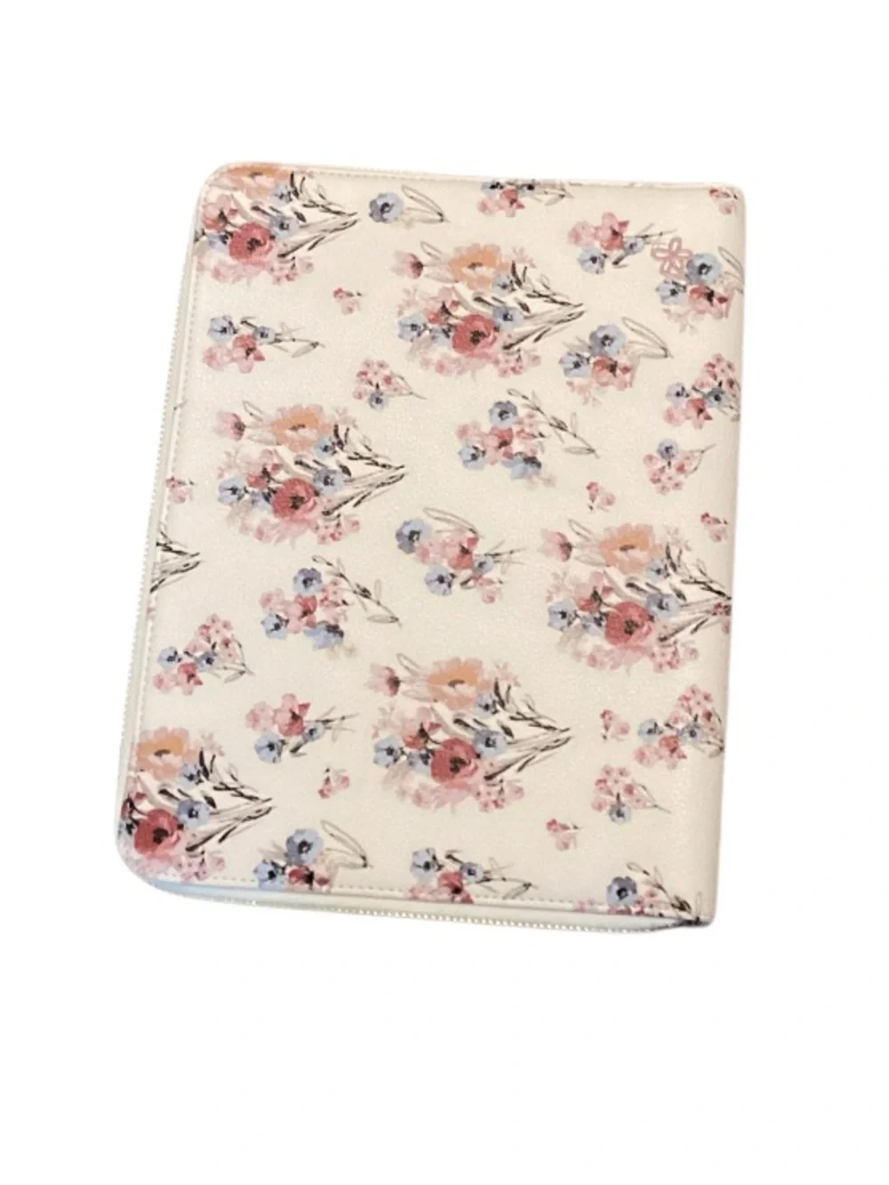 Matilda Jane On The Go Vegan Floral Zip Tablet Tech Travel Case NWT